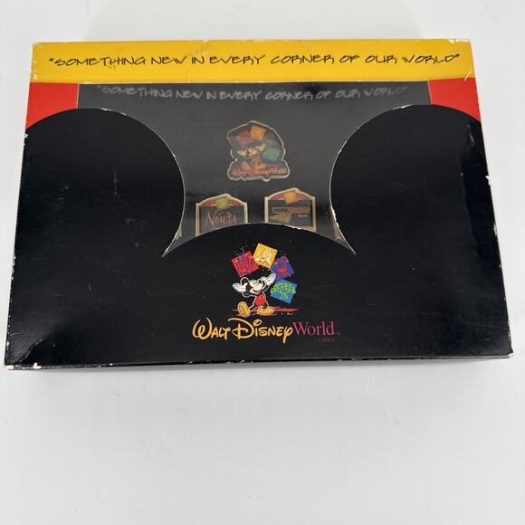 Disney Something New in Every Corner Pin Box Set 12pcs VTG 1999 Missing 1 Pin - Picture 7 of 11